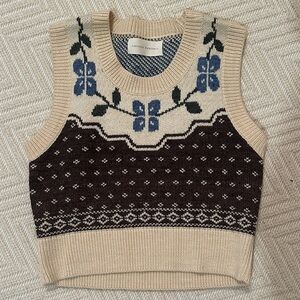 Loeffler Randall Heather sweater vest XS